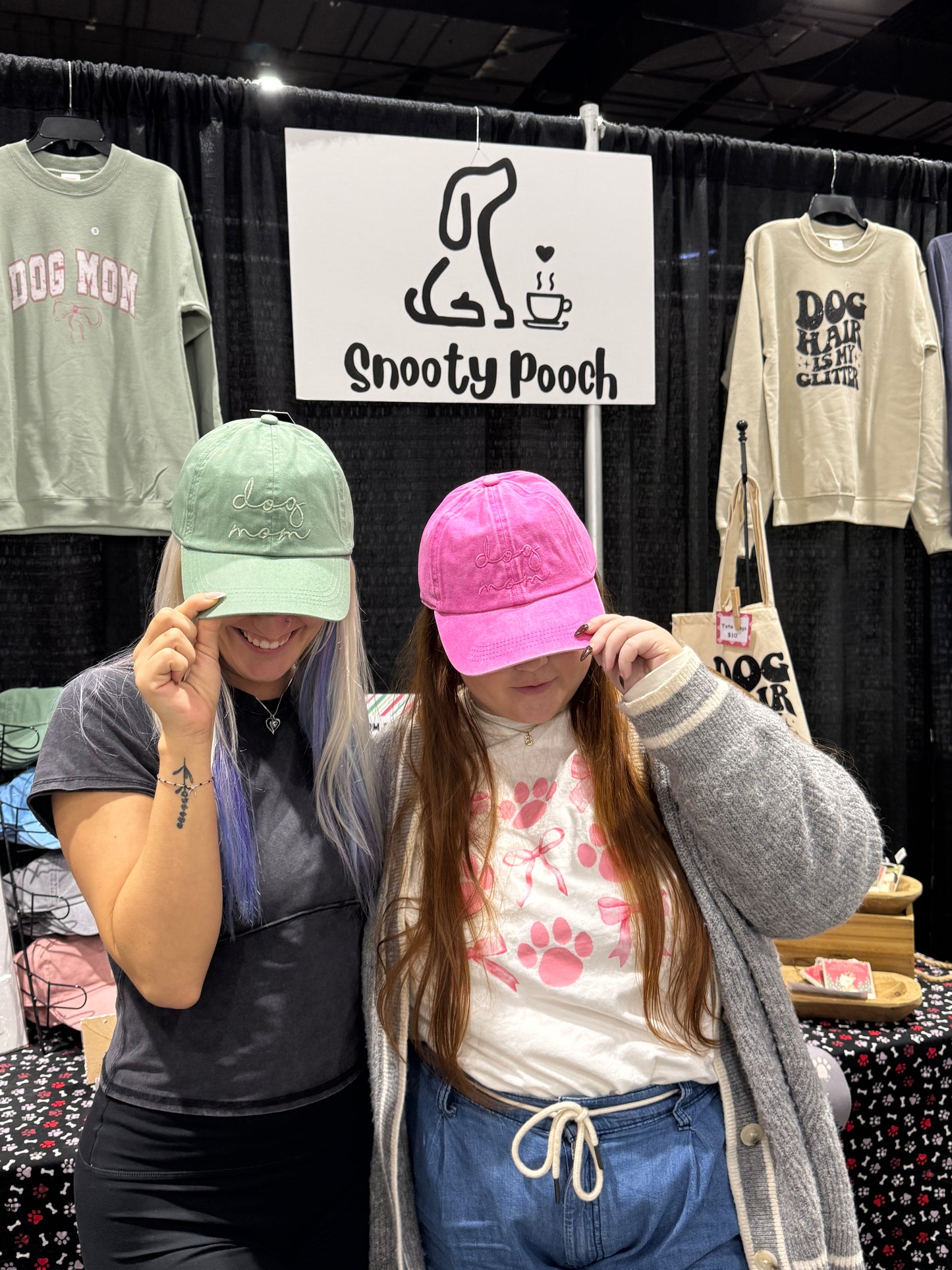 Dog Mom Embroidered Ball Cap