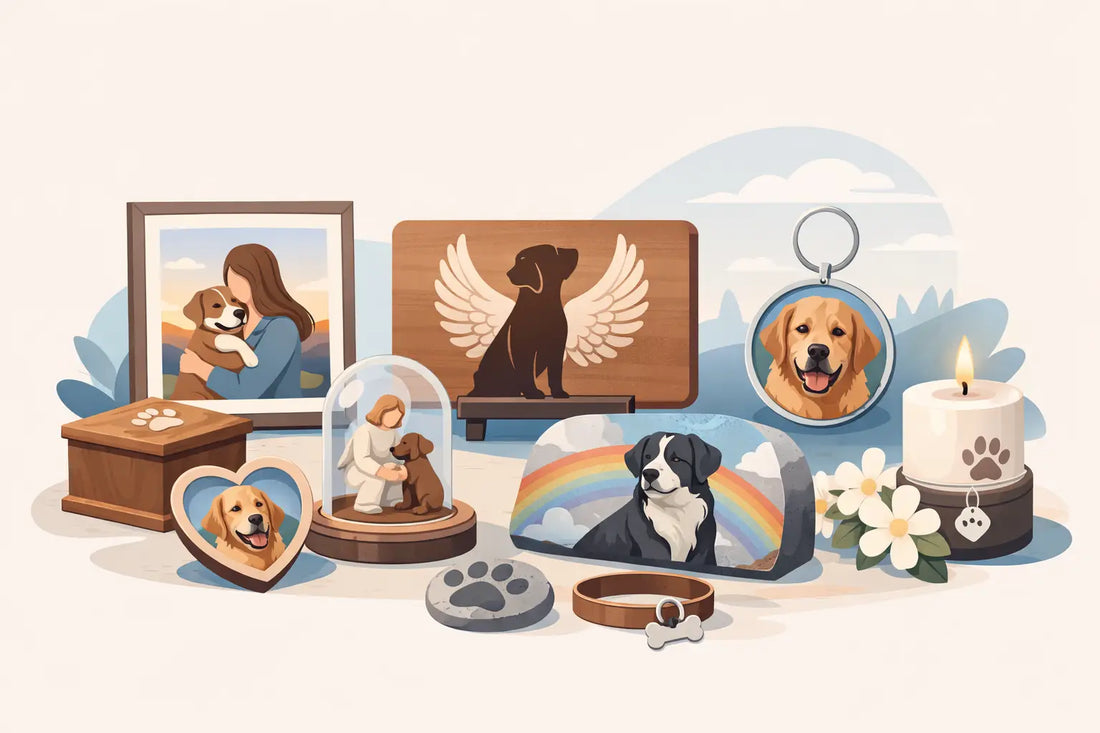 12 Personalized Dog Memorial Gift Examples