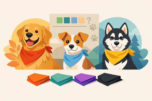 How to Pick Dog Bandana Colors for Every Pup
