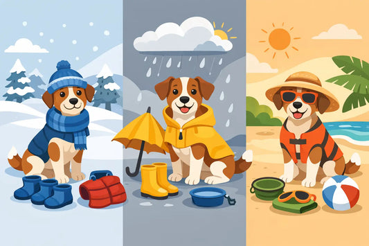 Best Seasonal Dog Accessories for Every Forecast