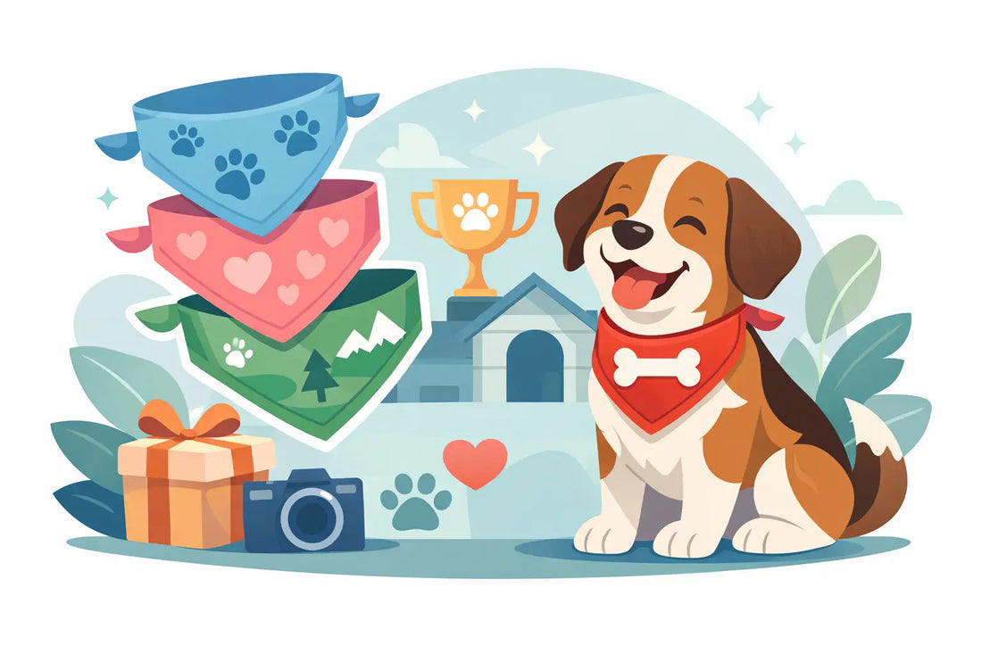Why a Custom Dog Bandana With Name Wins