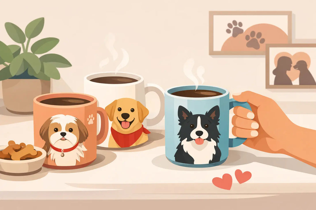 Personalized Dog Coffee Mugs for Every Dog Mom