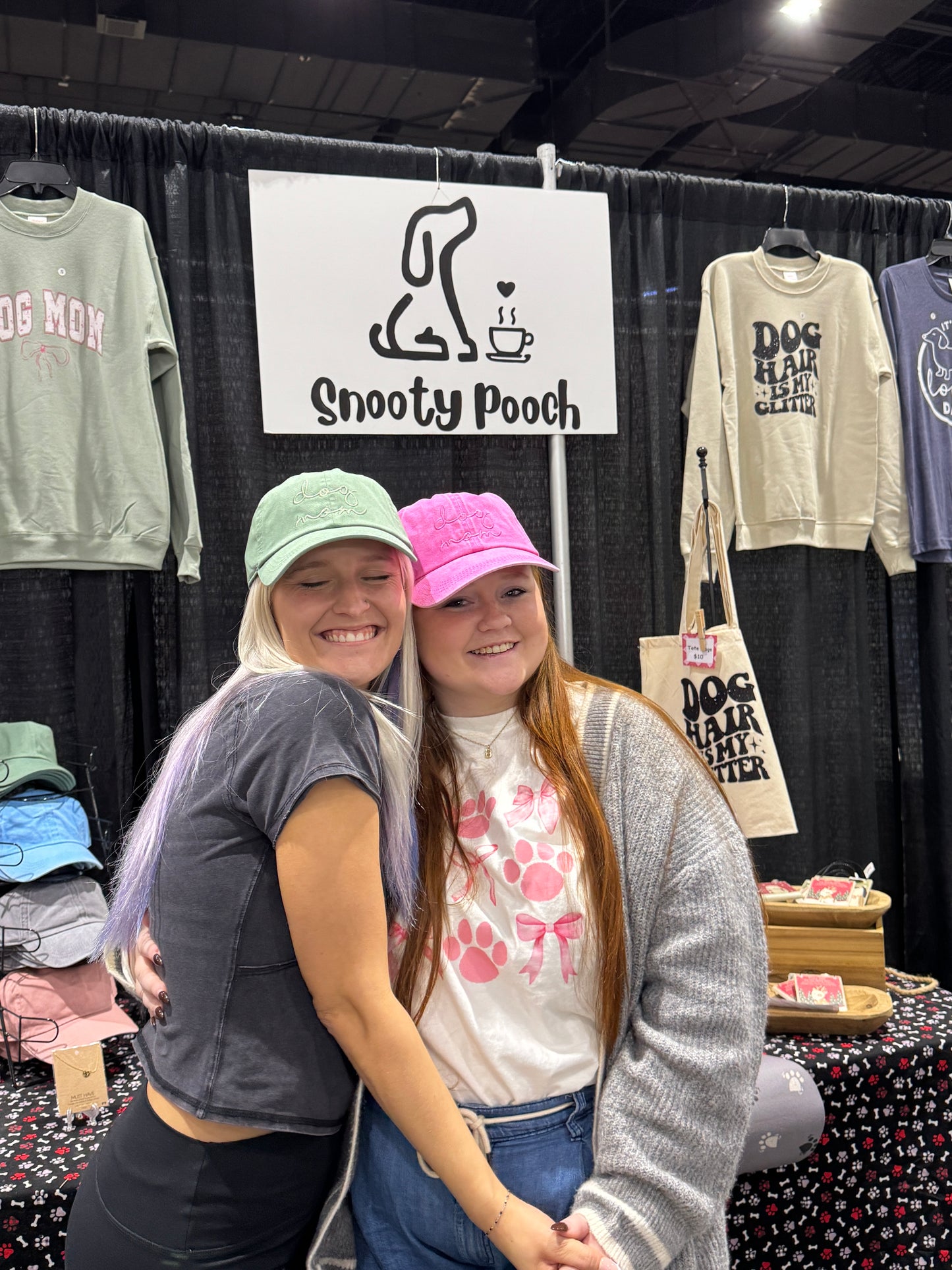 Dog Mom Embroidered Ball Cap