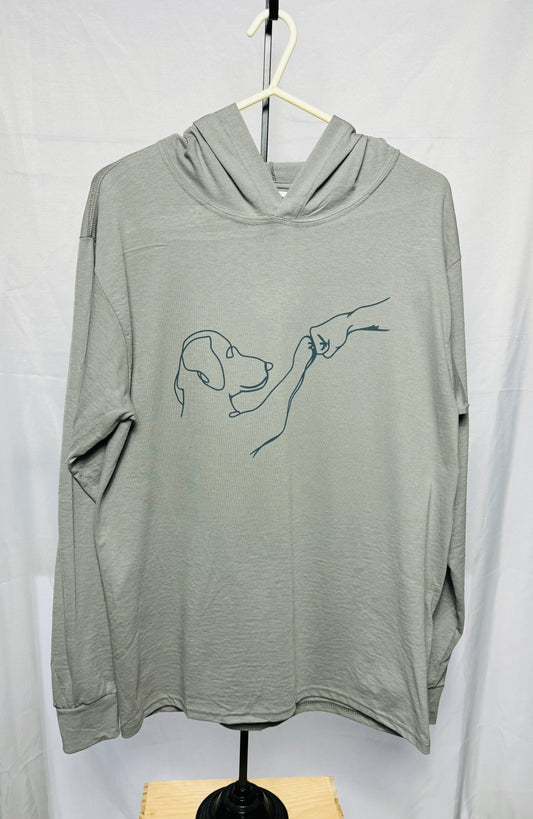 Fist Bump Hooded Tee