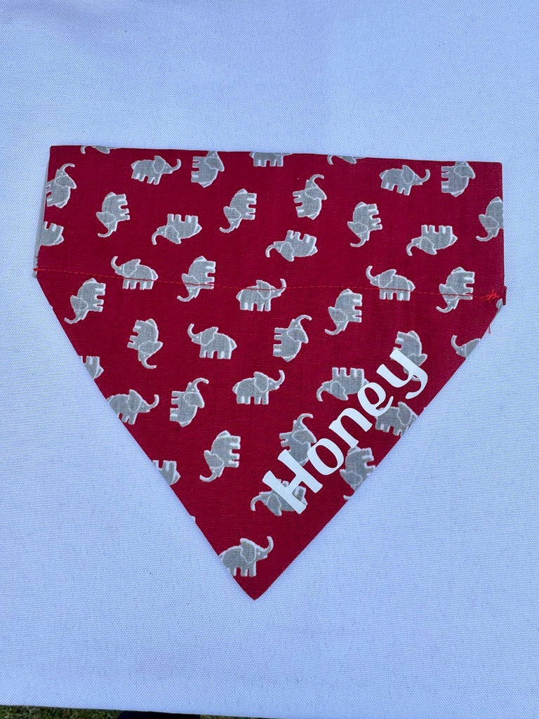 Alabama themed dog bandanna