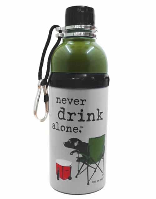 Dog Water Bottle - Never Drink Alone