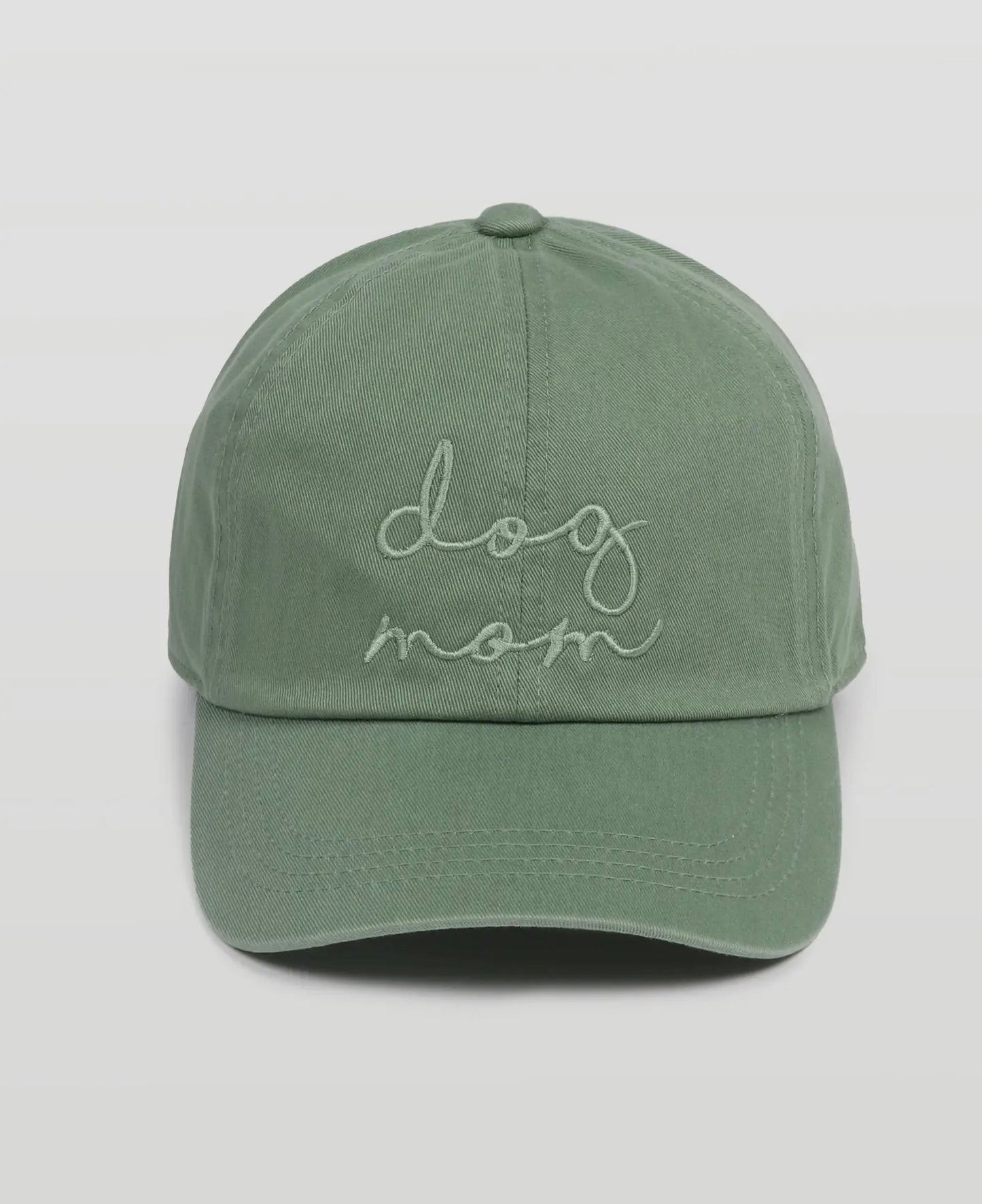Dog Mom Embroidered Ball Cap